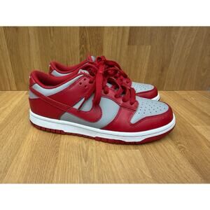 Nike Dunk Low Retro GS Wolf Grey University Red Size 5.5Y